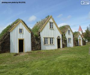 Puzzle Εξοχικές κατοικίες, Ισλανδία